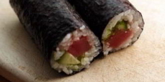 Рецепт роллов с тунцом и огурцом