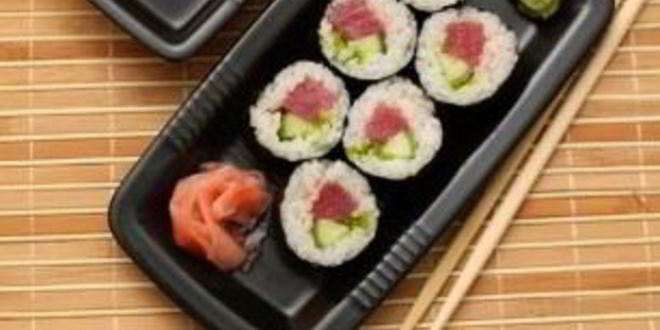 Рецепт роллов с тунцом и огурцом