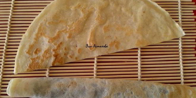 Рецепт сладких блинных роллов три вкуса с соусами