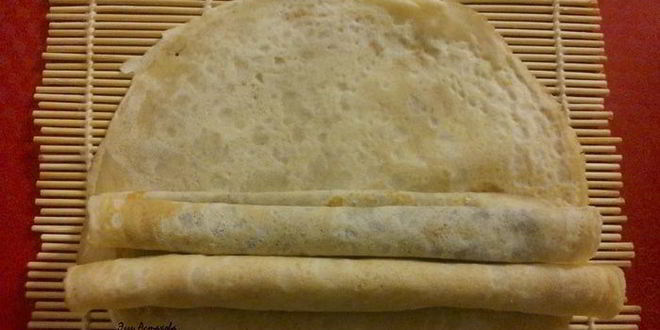 Рецепт сладких блинных роллов три вкуса с соусами