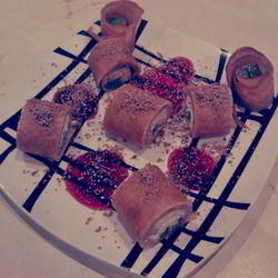 Рецепт Сладких роллов с творожным кремом