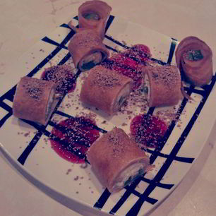 Рецепт Сладких роллов с творожным кремом