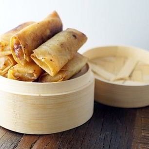 Рецепт Спринга роллы с бананом