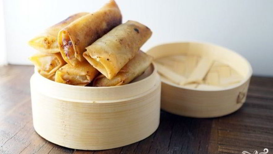 Рецепт спринга роллы с бананом