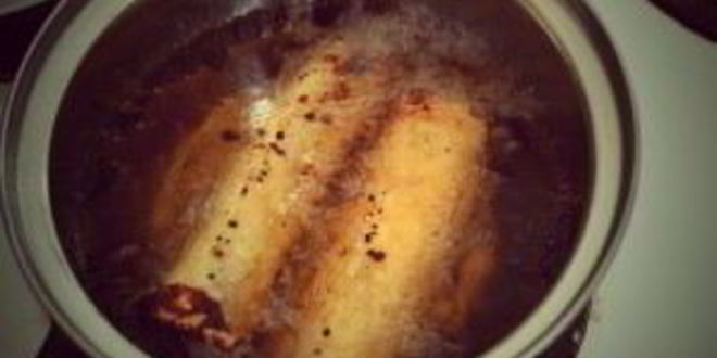 Рецепт спринга роллы с бананом