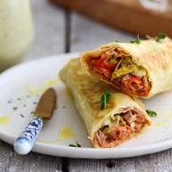 Рецепт Сэндвича-ролла с запеченной грудинкой