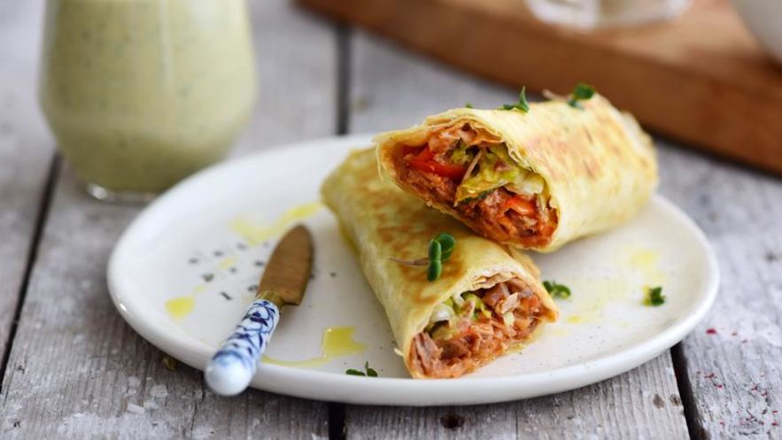 Рецепт сэндвича-ролла с запеченной грудинкой