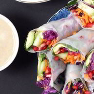 Рецепт Вегетарианских спринг роллы