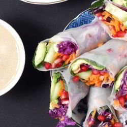 Рецепт Вегетарианских спринг роллы