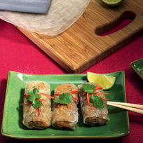 Рецепт Вьетнамских роллов с мясом ягненка