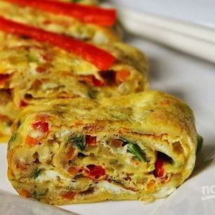 Рецепт Яичных роллов по-корейски