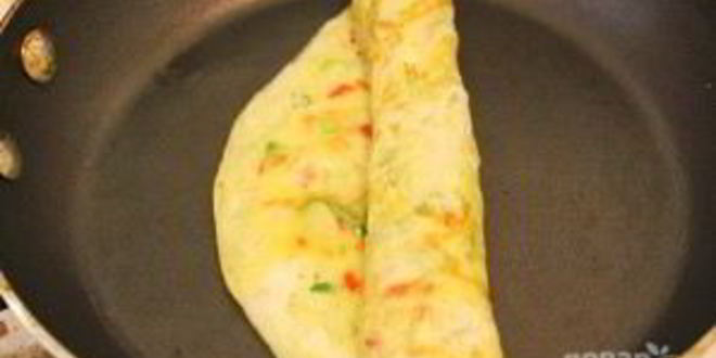 Рецепт яичных роллов по-корейски