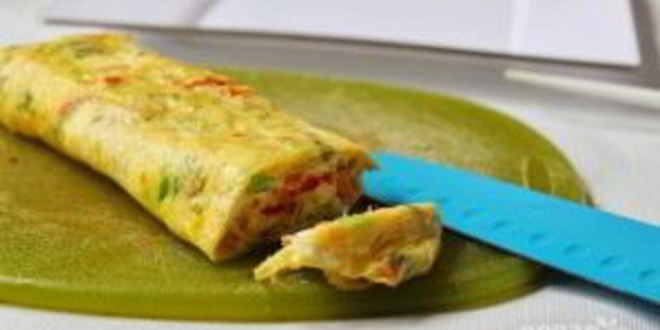 Рецепт яичных роллов по-корейски