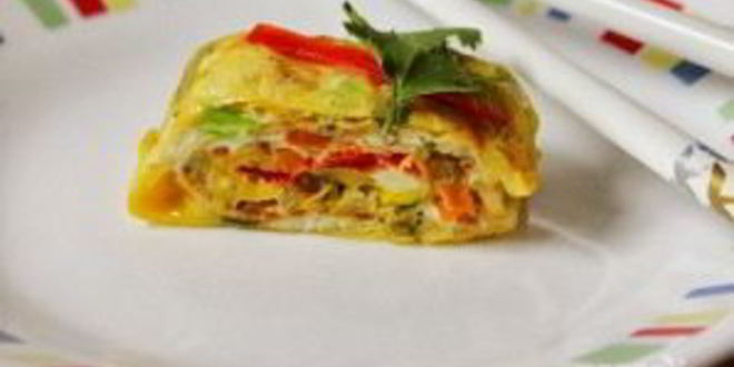 Рецепт яичных роллов по-корейски