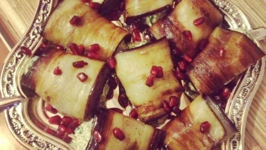 Рецепт баклажановых рулетиков