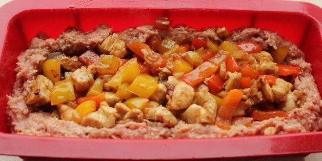 Рецепт глазированного мясного рулета