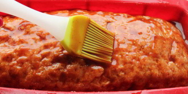 Рецепт глазированного мясного рулета