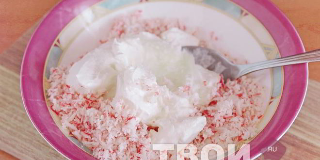 Рецепт крабового рулета