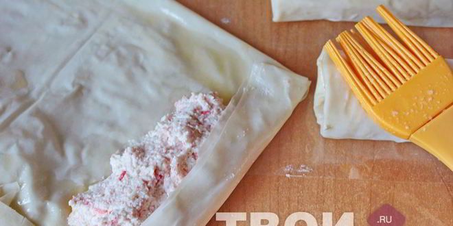 Рецепт крабового рулета