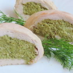 Рецепт Куриного рулета с брокколи