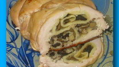 Рецепт Куриного рулета Шанталь