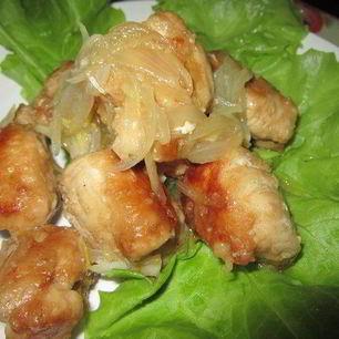 Рецепт Куриных рулетиков остро-сладкие