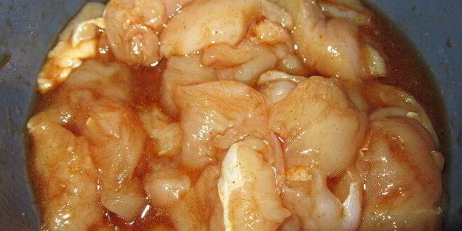 Рецепт куриных рулетиков остро-сладкие