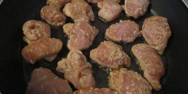 Рецепт куриных рулетиков остро-сладкие