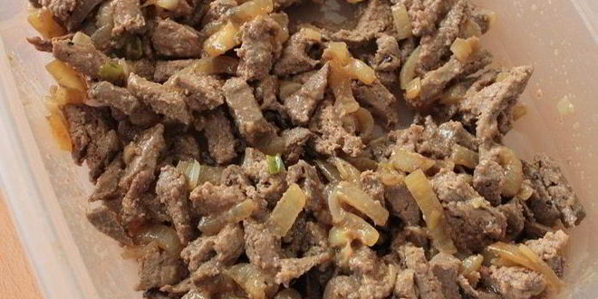 Рецепт мясных рулетиков с печенью