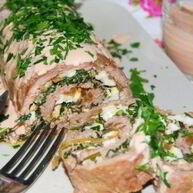 Рецепт Рулета из фарша с грибами