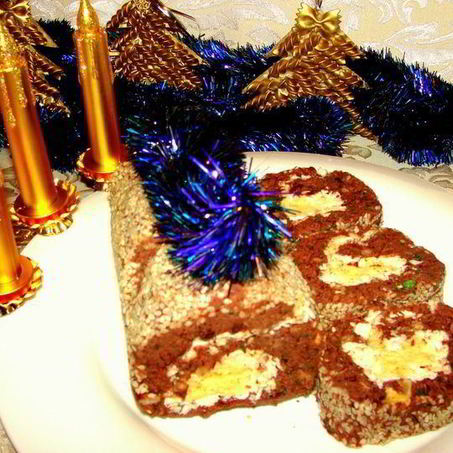 Рецепт Рулета из фасоли