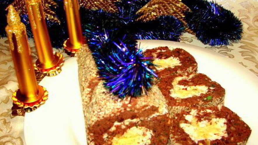 Рецепт рулета из фасоли