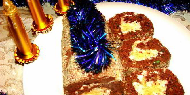 Рецепт рулета из фасоли