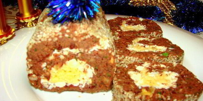 Рецепт рулета из фасоли