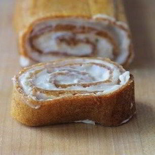 Рецепт Рулета из фруктовой кожи со сливочным сыром