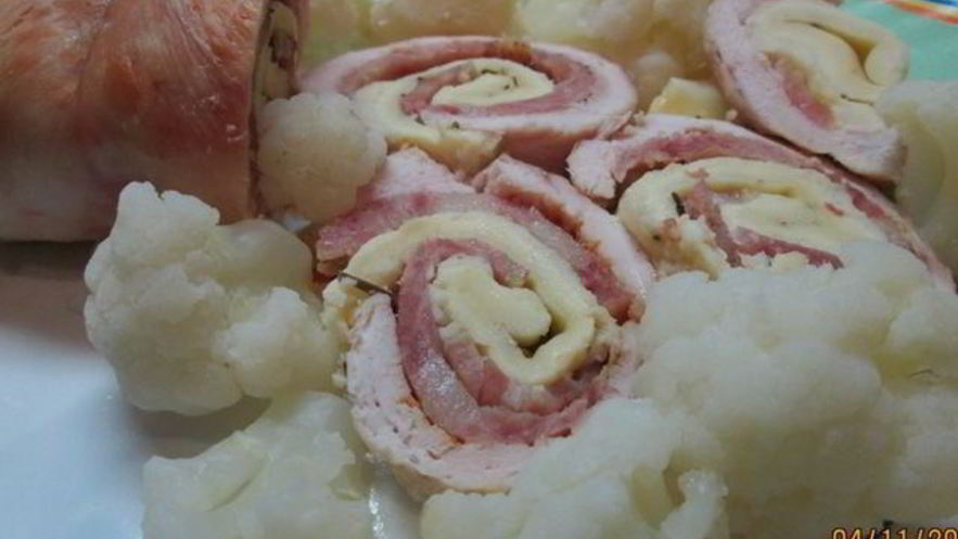 Рецепт рулета из курицы