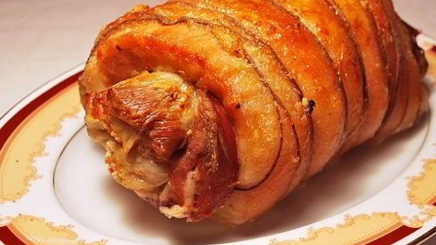 Рецепт рулета из пашины