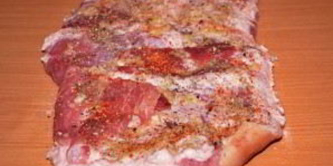 Рецепт рулета из пашины