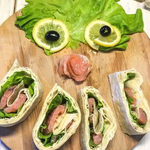 Рецепт Рулета из семги