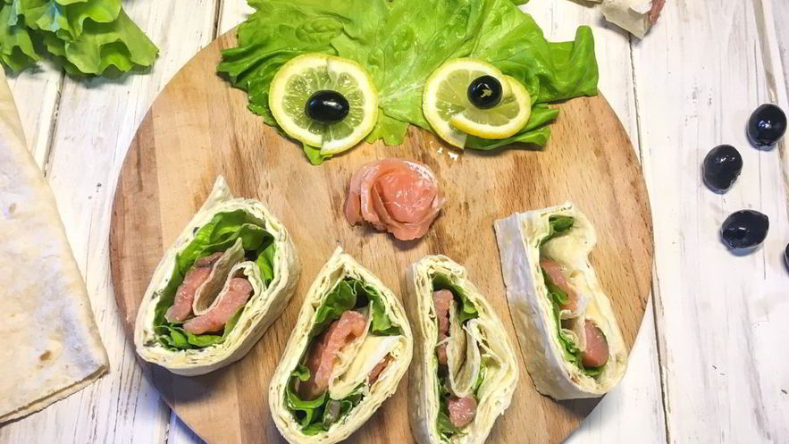 Рецепт рулета из семги