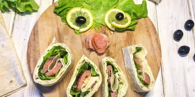 Рецепт рулета из семги