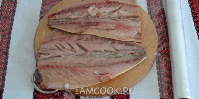 Рецепт рулета из скумбрии с желатином