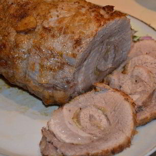 Рецепт Рулета из свинины вареный