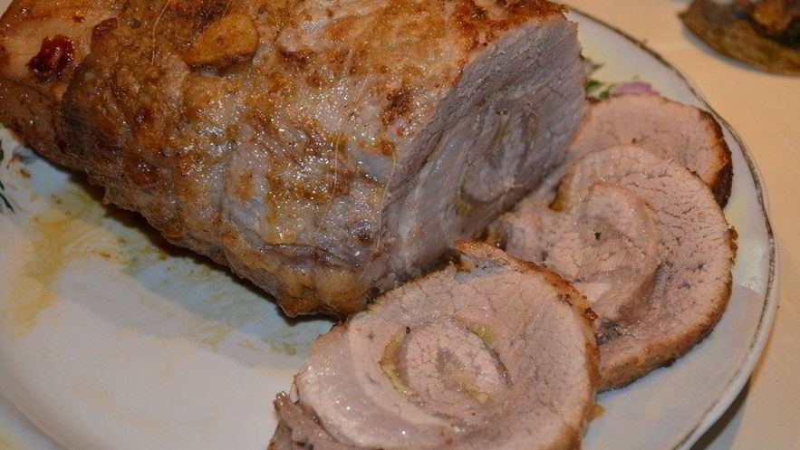 Рецепт рулета из свинины вареный