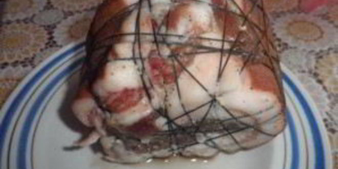 Рецепт рулета из свинины вареный