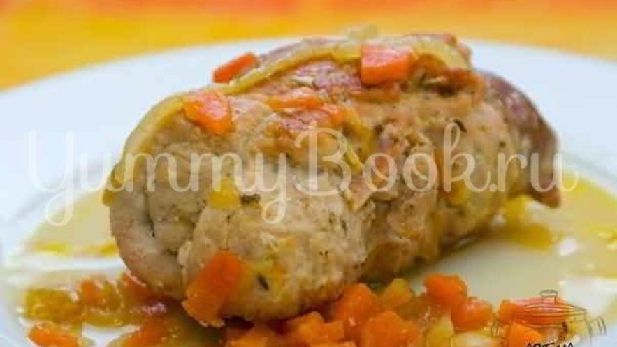 Рецепт рулета из телятины по-гречески