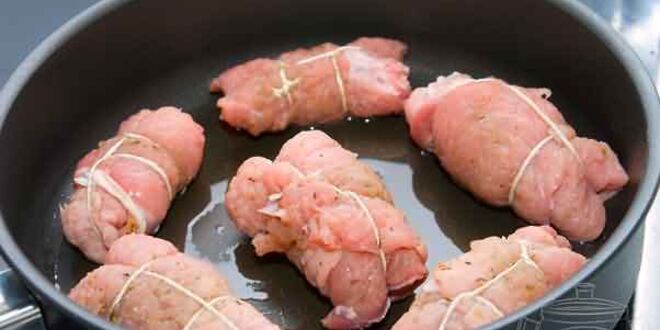 Рецепт рулета из телятины по-гречески