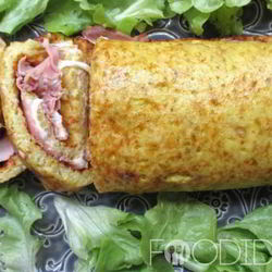 Рецепт Рулета из ветчины и картофеля