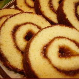 Рецепт Рулета с начинкой за 5 минут