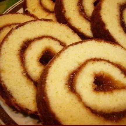 Рецепт Рулета с начинкой за 5 минут